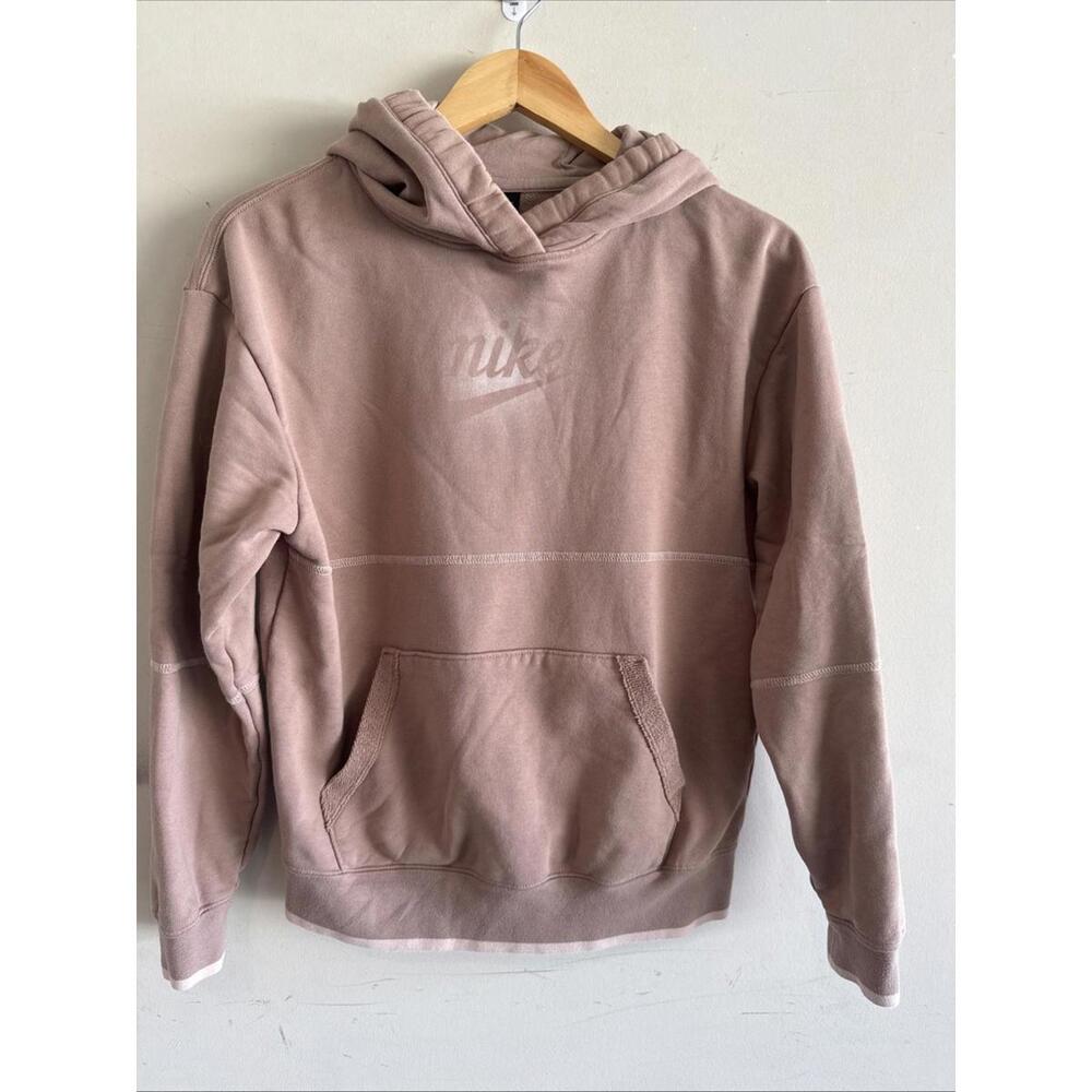 Nike Women's Sportswear Fleece‎ Hoodie (Desert dust, XS) - Picture 2 of 3